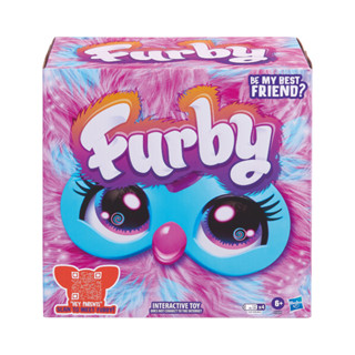 Furby 菲比小精靈 電子互動絨毛玩偶 (粉紅棉花糖色) ToysRUs玩具反斗城