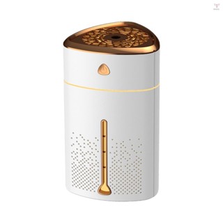1000ml 霧化加濕器擴散器帶彩色夜燈靜音涼爽加濕器臺式 USB 供電加濕器適用於家庭旅行汽車辦公室臥室