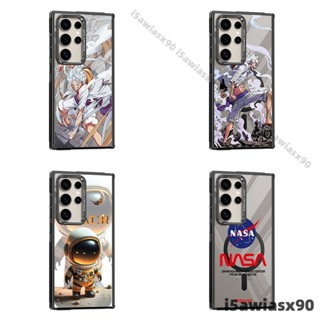 航海王金屬鏡頭殼 三星S23FE S24 Ultra手機殼 三星S22 Ultra喬巴磁吸無線充S23 Ultra保護殼