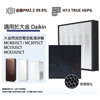 (全新)Daikin大金｜MC40USCT｜MC55USCT-W｜MC30YSCT｜MC55USCT7濾網組