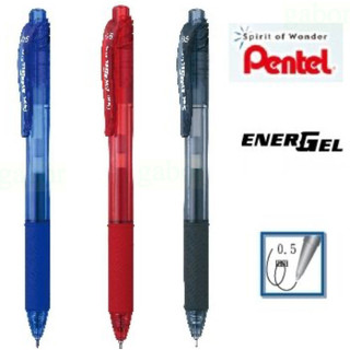 ❮小沐購物❯ 隔日配 飛龍PENTEL BLN105 ENERGEL 按壓式極速X鋼珠筆 0.5mm /LRN
