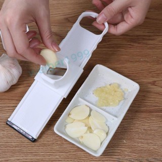 切蒜器 小型切蒜器 家用小型家用蒜泥器 多功能大蒜切片器 便攜切蒜器 手動磨蒜蓉器 廚房多用小工具 -1999-