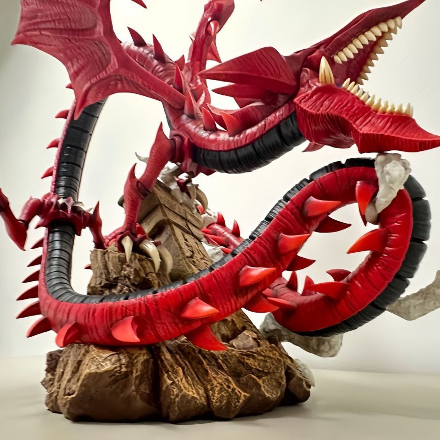 免運 遊戲王模型 三幻神係列 歐貝裏斯剋的天空龍 天空龍 GK鵰像 動漫週邊 公仔 盒裝 禮物
