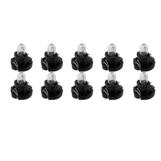 10 件裝 T3 LED 12V 汽車汽車內飾儀表燈泡儀表板燈