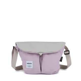 hellolulu MiniKASEN環保側背包/ 柔灰/ 紫 eslite誠品