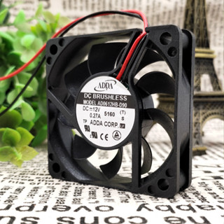 ADDA/協禧 AD0612HB-D90 6015 12V 0.27A 6CM 2線 雙滾珠散熱風扇