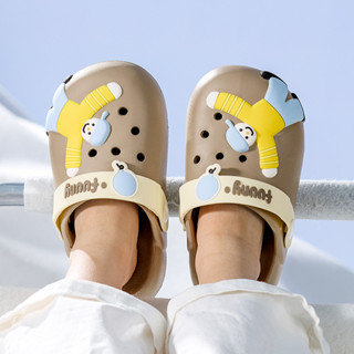 cheerful mario幸福瑪麗 crocs兒童洞洞鞋 男孩女孩卡通人物男童布希鞋