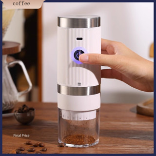 【新品特價】Bincoo電動磨豆機咖啡豆研磨機家用小型自動手磨咖啡機便攜磨粉器