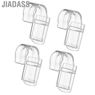 Jiadass 浴室多用途牙膏架塑膠透明懸掛式收納夾