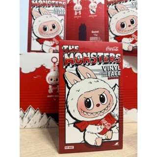 POP MART 泡泡瑪特 LABUBU THE MONSTERS可口可樂系列 搪膠臉盲盒 可樂毛絨手辦 盲抽 拉布布