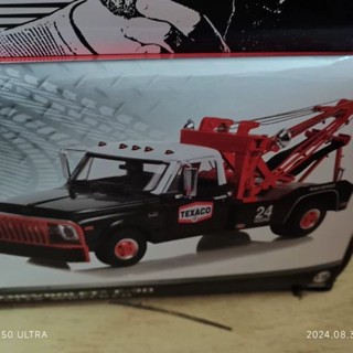 現貨1:18 綠光1970 CHEVNQLET C-30 DUALLY WNECKEN 拖車汽車模型