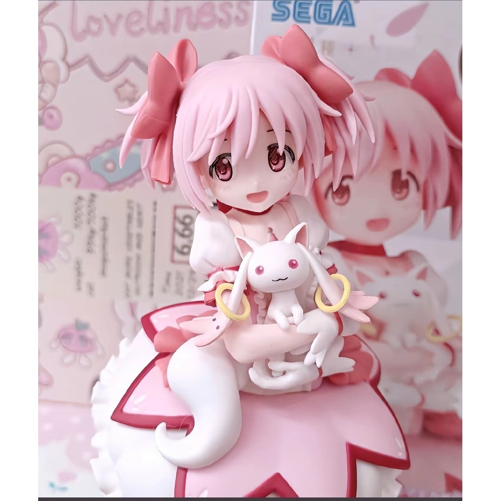 魔法少女小圓【日版】手辦鹿目圓動漫美少女景品模型桌面擺件