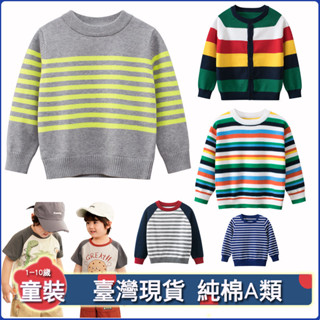 90-140cm男童長袖上衣童裝 高品質卡通小男孩長袖上衣 2025年新款韓版純棉兒童長袖毛衣針織衫 過年服 小孩童裝