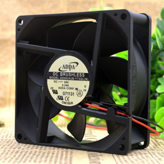 原裝 ADDA 9CM 9032 24V 0.24A AD0924UB-Y73GL(N)變頻器散熱風扇