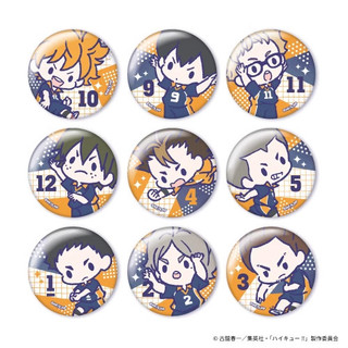 【排球少年🏐】免運 正版 SHUEISHA 排球少年 烏野 音駒 Q版吧唧徽章 再販 週邊