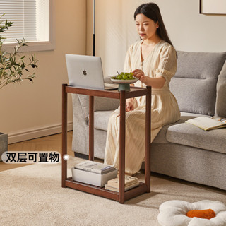 免運 邊幾 家逸邊幾可移動角幾茶几沙發邊桌實木小戶型邊櫃側邊櫃客廳花架