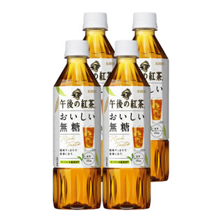 kirin午後紅茶-無糖紅茶500ml 4入