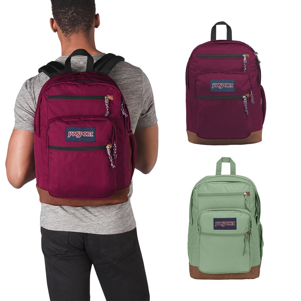 Jansport 包包 Cool Student 男女款 後背包 34L 多收納 大容量 任選 皮革 筆電 [ACS]