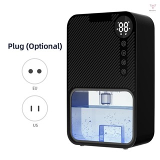 toyutw)家用電動除濕機 37 盎司容量靜音除濕機,帶自動關閉功能 7 色 led 燈 24 小時定時器便攜式除濕機