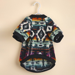 寵物衣服貓咪衣服幼犬衣服中小型犬衣服毛絨衣服加厚秋冬保暖寵物衛衣民族風貓咪衣服貨源狗狗衣服
