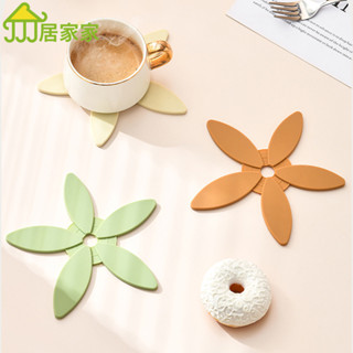 居家家 矽膠隔熱墊餐 墊鍋墊杯碗墊子 菜盤砂鍋防燙餐桌墊 家用耐高溫 矽膠絕緣墊