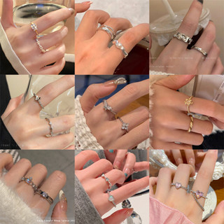 戒指 指環 尾戒 複古 小眾 設計 高階感 女ins 潮 氣質 簡約