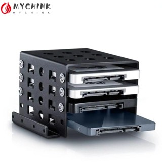 CHINK Dock 支架,帶螺絲 4 Bay 硬碟托架,鋁合金 2.5 英寸至 3.5 英寸配件支架適配器