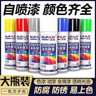 ⭐【熱賣】耐高溫400ml 汽車卡鉗噴漆 剎車鉗噴漆 金屬防鏽 傢俱木器漆 自噴漆 機車排氣管油漆 手噴漆 改色防銹漆