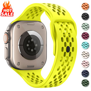 矽膠錶帶相容 Apple Watch Ultra 2 49mm 46mm 45mm 44mm 42mm 系列 10 9