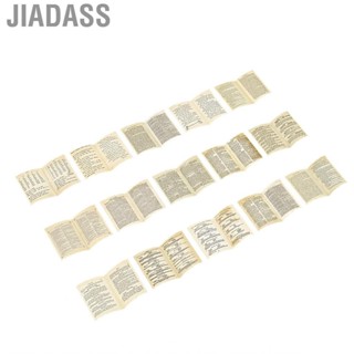 Jiadass 復古紙貼紙持久舊筆記本日記本（閱讀書）