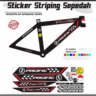STRIPING stickers variations on new motifs 各種通用自行車貼紙新變化自行車條紋