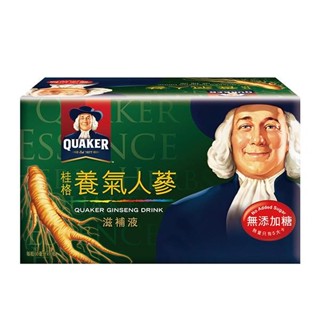 QUAKER 桂格養氣人參無糖配方（60ML/瓶x6入）