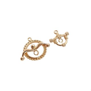 宏雲Hongyun-Ala新品-14k包金保色配件ot扣手鍊項鍊搭扣珍珠鏈條連線扣diy手工飾品材料