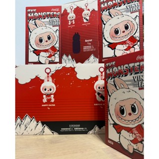 POP MART 泡泡瑪特 LABUBU THE MONSTERS可口可樂系列 搪膠臉盲盒 可樂毛絨手辦 盲抽 拉布布