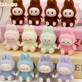 Labubu 迷你植絨娃娃 - 可愛的 Labubu 公仔 - 汽車儀表板、桌面裝飾 - 卡通動漫工藝品 - Labub