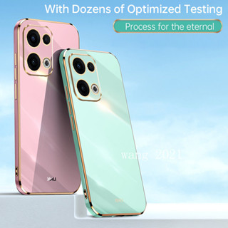 新款手機殼 OPPO Reno 13 Pro Reno13 F 13F 5G 外殼電鍍直邊保護矽膠軟殼後蓋