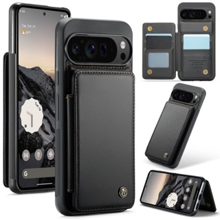 適用谷歌Google Pixel 9 9Pro 翻蓋支架保護套 全包防摔Pixel 9ProXL手機殼 插卡皮套 精殼匯