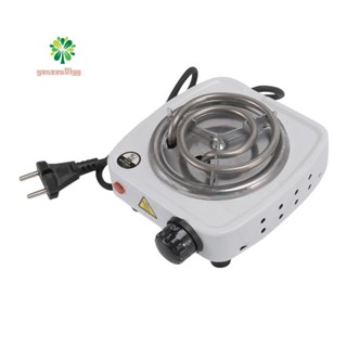 220v 500W 燃燒器電熱板家用廚房炊具咖啡加熱器電熱板歐盟插頭