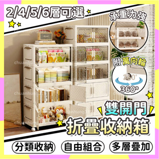 【臺灣出貨】折疊衣櫃 免安裝收納箱 臥室衣櫃 簡易安裝櫃 折疊收納箱 兒童臥室儲物櫃 堆疊收納櫃 可折疊衣櫃 衣服收納櫃