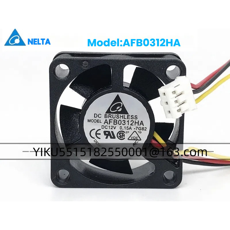 台達 AFB0312HA 12V 0.15A 3010 3cm/3cm 安川驅動散熱風扇