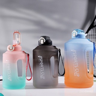 1.5l / 2.3L / 3.8L 瓶裝運動水壺學生便攜式大容量飲用瓶 BPA Free Gym 水壺時間