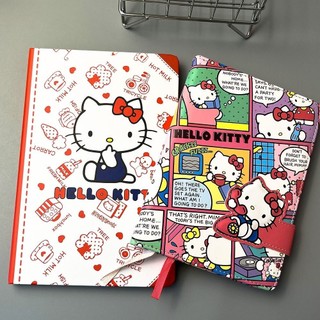 Kitty貓 筆記本 可愛硬殼 日記本 hello kitty 記事本 磁吸本子
