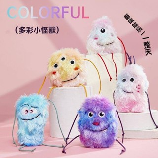 【臺灣出貨】貓玩具毛絨小怪獸自嗨解悶神器呆萌幼貓貓咪逗貓棒耐用寵物用品