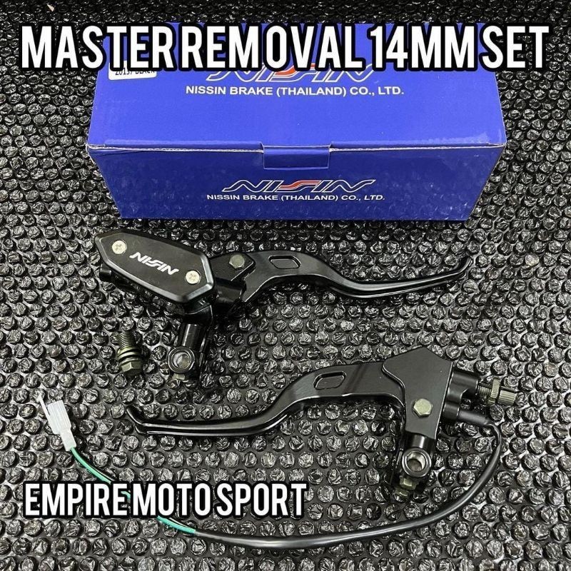 NISSIN 日清制動主橢圓管 RCB 型號 1 套左右通用 PNP beat Vario nmax aerox PCX