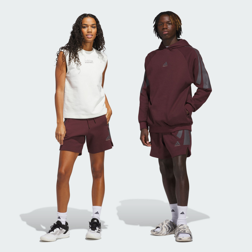 adidas ADIDAS BASKETBALL 運動短褲 男/女 JD6138 官方直營