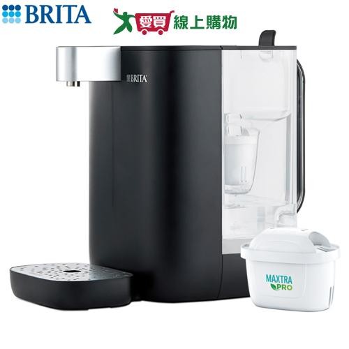 德國BRITA Model ONE 瞬熱開飲機(黑 + 1芯 )1鍵生飲4段溫度 開飲機 飲水機【愛買】