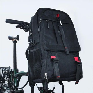 Litepro 50L 自行車揹包大容量運動包帶 USB 埠戶外徒步旅行適用於 Brompton 包