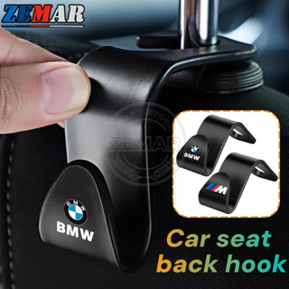 BMW 1/2 件寶馬汽車座椅掛鉤衣架汽車掛鉤頭枕後座衣架汽車配件適用於寶馬 E36 E46 E30 E90 F10 F