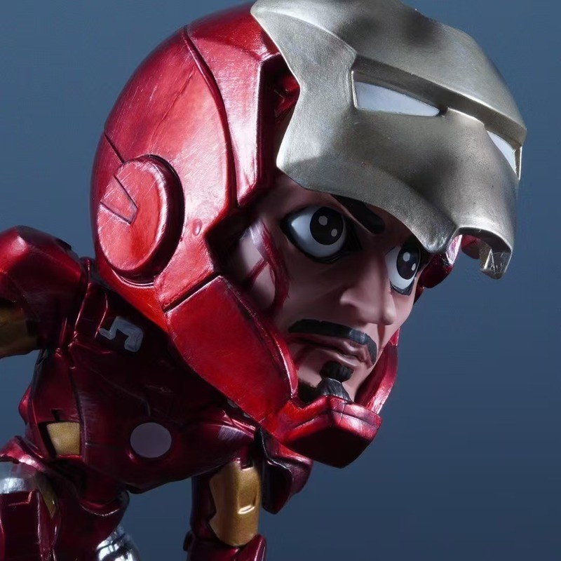 漫威 跪姿鋼鐵人 托尼斯塔克跪姿  鋼鐵人跪姿 跪姿托尼  鋼鐵人托尼跪姿 GK鋼鐵人 復仇者聯盟  雕像盒裝鋼鐵人