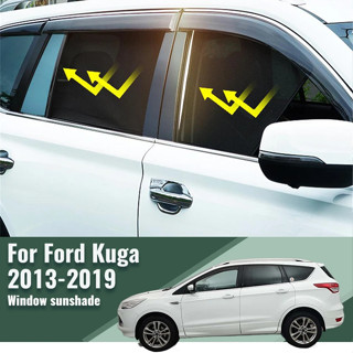 福特 Kuga Escape 2013-2019 定製汽車遮陽板擋風玻璃紫外線防曬可折疊汽車零件的車窗遮陽板